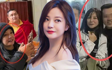 Triệu Vy giờ khổ đến vậy sao: Ăn quán vỉa hè, mặt mũi sưng húp