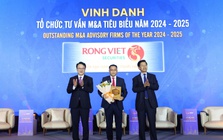 Chứng khoán Rồng Việt 6 lần liên tiếp nhận giải thưởng “Tổ chức tư vấn M&A tiêu biểu"