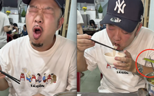 Cảnh tượng khách Nhật nhét cọng rau vào cán muôi khi ăn lẩu khiến dân mạng Việt giật mình