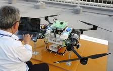 Nhật Bản dùng drone cảnh báo sơ tán mưa lũ, sóng thần