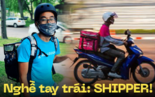 Ngày làm văn phòng, tối làm shipper kiếm tiền triệu