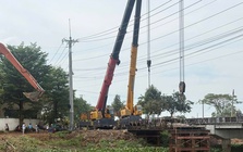 Cầu tạm Ông Mười Tâm bị sập, Tây Ninh ra thông báo khẩn