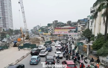 Được yêu cầu dỡ rào trước 25/12, hầm chui Vành đai 2,5 đang thi công ra sao?