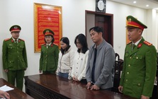 Đồng loạt khám xét 9 địa điểm, bắt giám đốc Vũ Sơn và kế toán Vũ Thị Khánh Huyền