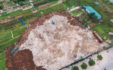 Hà Nội: Dân ngán ngẩm đường Tam Trinh làm 10 năm chưa xong, nay lại thêm bãi rác khổng lồ