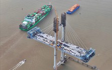 'Nút thắt' cuối cùng cao tốc Bến Lức - Long Thành tăng tốc về đích