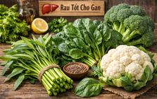 3 loại rau là "thuốc bổ gan tự nhiên": Số 1 là rau "quốc dân" ở Việt Nam