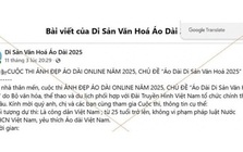 Người phụ nữ bị lừa 7,6 tỉ đồng từ cuộc thi ảnh đẹp áo dài trên mạng
