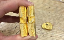 Vàng giả độn vonfram tái xuất, khó phân biệt bằng mắt thường