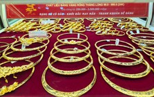 Chiều 24/12: Giá vàng nhẫn tại Bảo Tín Minh Châu, Bảo Tín Mạnh Hải tăng sát mốc 160 triệu đồng/lượng