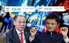 Ông Phạm Nhật Vượng lại nghèo hơn Jack Ma sau 48h "vượt mặt"