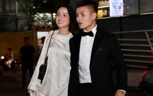 Quang Hải tay trong tay Chu Thanh Huyền, Hoàng Đức bảnh bao tại thảm đỏ Gala trao giải Quả bóng vàng Việt Nam 2025