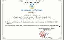 Bộ Khoa học và Công nghệ ghi nhận Viettel hoàn thành cam kết triển khai mạng 5G