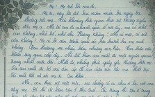 Bức thư nữ sinh gửi mẹ khiến ngàn người rơi nước mắt: "Hơn 1 năm trước con cũng được vậy mà, sao bây giờ chỉ còn mỗi con thôi"