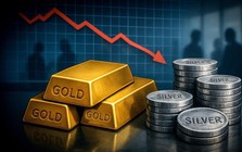 Giá vàng và bạc lao dốc sau chuỗi tăng nóng