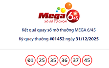 Ngày cuối của năm 2025, một người chơi vé số Vietlott trúng thưởng hơn 17 tỉ đồng