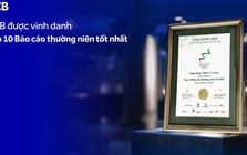 ACB được vinh danh “Top 10 Báo cáo thường niên tốt nhất” trong nhóm ngành tài chính