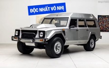 Xe Lamborghini 'siêu dị' từng thuộc về quốc vương Brunei lên sàn đấu giá: Động cơ V12, số sàn, 10 chỗ ngồi, độc nhất trên thế giới
