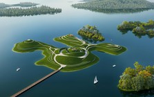 Từ nghệ thuật trong rừng đến đảo nghệ thuật giữa lòng Hồ Núi Cốc