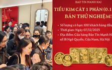 Lần đầu tiên Bảo Tín Mạnh Hải bán vàng 0,1 chỉ: Giờ ai cũng có thể mua vàng!