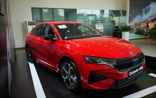 Cận cảnh Skoda Octavia vRS tại đại lý: Giá tạm tính 1,5 tỷ đồng, cạnh tranh VW Golf R bằng động cơ 265 mã lực, có thể ra mắt ngay tháng này