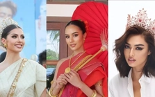 Chiêm ngưỡng dàn Hoa hậu 'đỉnh nóc, kịch trần' của Thái Lan cầm biển dẫn đoàn trong Lễ khai mạc SEA Games 33