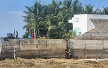 Kè biển dự án nghìn tỷ ở TPHCM bị sập