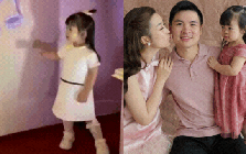 Ái nữ Đỗ Mỹ Linh khoe má bánh bao siêu cưng, chiếm spotlight ở tiệc hoành tráng của "cậu ấm cô chiêu" cháu bầu Hiển