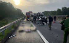 Vụ tai nạn trên cao tốc khiến 4 người tử vong: Cô dâu, chú rể cùng gia đình đang trên đường về Ninh Bình