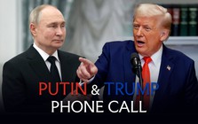 Điện đàm Nga-Mỹ: Ông Putin trễ hẹn, ông Trump phải đợi 1 tiếng mới được kết nối với Moscow