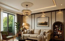 Mê mẩn căn hộ có không gian sống hiện đại pha chút cổ điển Mê mẩn căn hộ có không gian sống hiện đại pha chút cổ điển