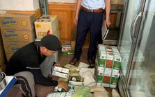 Hàng trăm gói cùi bưởi, trà thái, khoai dẻo... bị buộc tiêu huỷ vì không rõ nguồn gốc, xuất xứ