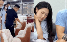 Lộ ảnh Văn Hậu cùng vợ đi chọn nội thất cho căn biệt thự chục tỷ, nhan sắc tiểu thư Doãn Hải My gây sốt