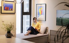 Căn hộ ấm áp được vun bồi mỗi ngày bởi cảm xúc với nghệ thuật của mẹ 2 con ở Hà Nội