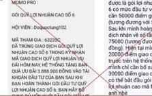 Đầu tư qua MoMo Pro giả mạo, người đàn ông mất hơn 300 triệu đồng