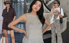 Tăng Thanh Hà "trẻ hóa" với mốt hot nhất 2025, nàng ngoài 30 tuổi học theo cực dễ