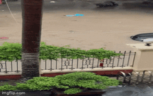 Clip người dân đẩy ô tô bị ngập trong biển nước, các tỉnh phía Bắc đang có mưa lớn