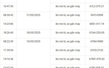 Hàng loạt xe có biển số sau nhanh chóng nộp phạt nguội theo Nghị định 168