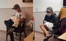 Nam diễn viên 52 tuổi vỡ òa đón con trai đầu lòng với vợ kém 26 tuổi