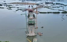 Diện mạo cầu có nhịp chính dài nhất Đông Nam Á sau gần 2 năm thi công