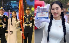 Nữ sinh ĐH Tôn Đức Thắng được tuyển chọn gắt gao để tham gia khối xe Nghi trượng tại Đại lễ 30/4