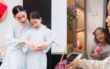 Khoảnh khắc Hồ Ngọc Hà đàn cho con hát khiến dân mạng “tan chảy”, ái nữ lớn lên khéo còn hot hơn mẹ!