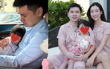 Ái nữ nhà Đỗ Mỹ Linh gây sốt với khoảnh khắc nằm gọn trong lòng Chủ tịch Hà Nội FC