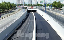 Cận cảnh hầm chui tại nút giao phía Đông TPHCM sắp thông xe