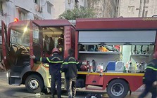 Cháy căn hộ chung cư ở TPHCM, 2 người nhập viện