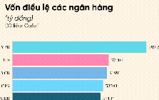 Trật tự mới trên bảng xếp hạng vốn điều lệ ngân hàng:  Sắp có sự thay đổi chấn động