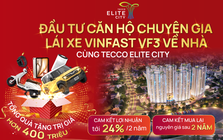 Đầu tư căn hộ chuyên gia - Lái xe VF3 về nhà cùng Tecco Elite City
