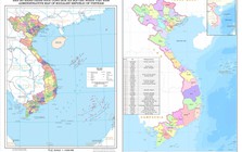 Chi tiết hai bản đồ hành chính Việt Nam khi có 63 và 34 đơn vị hành chính cấp tỉnh