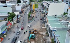 TP.HCM: Hơn 10 năm thi công, đường Lương Định Của chưa hẹn ngày về đích