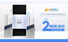 Adsplus lọt Top 2 hạng mục lớn tại Google Agency Excellence Awards Đông Nam Á